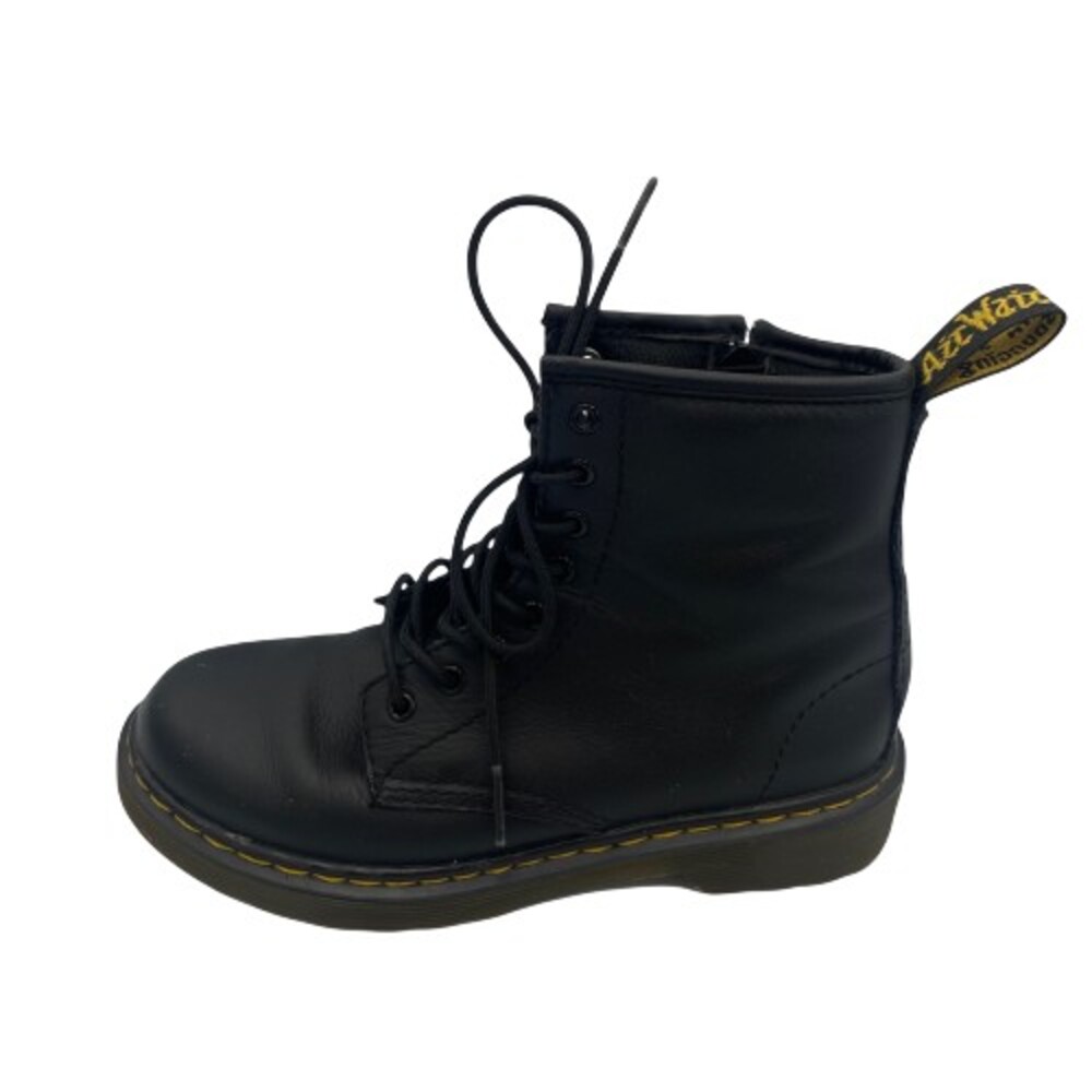 Dr Martens 1460 15382001 Unisex Kids 2 Boot Black Softy T Leather Lace Up Combat